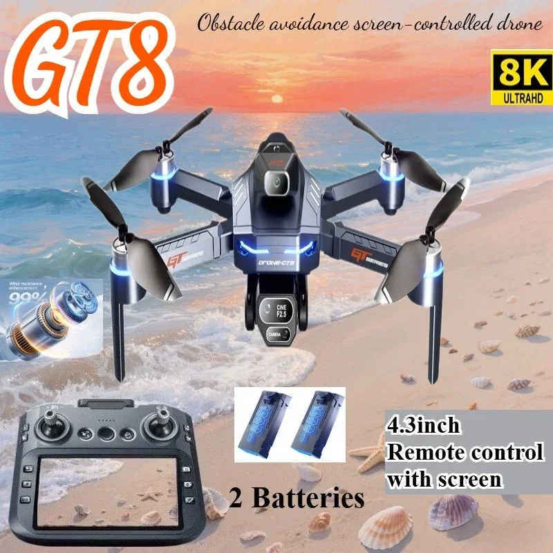 Drone 4K HD GT8 Camera Obstacl - Jjrc Drone X12 ulasan dan harga