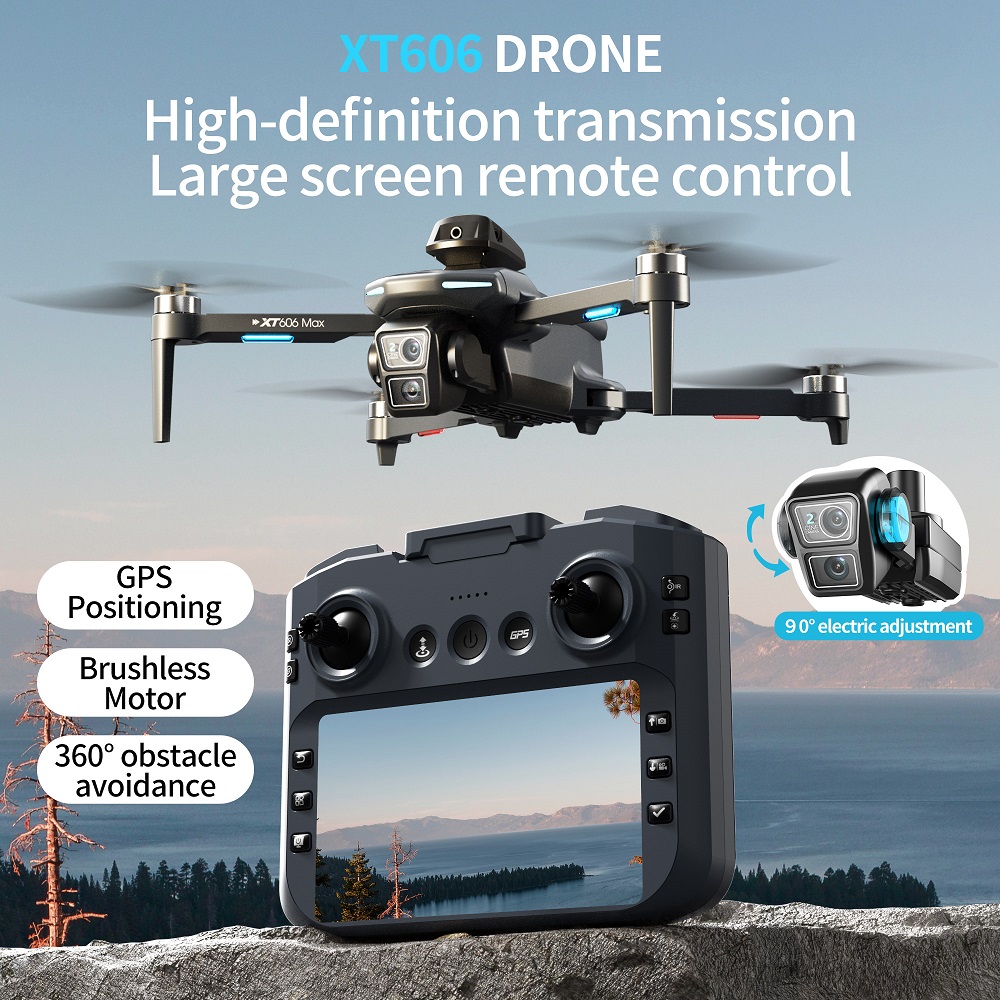 XT606 MAX 3 battery Drone 4k 8 - Jjrc Drone X12 ulasan dan harga