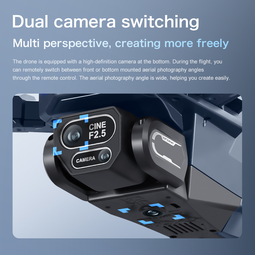 Original GT8 drone 8K HD dual  - Jjrc Drone X12 ulasan dan harga