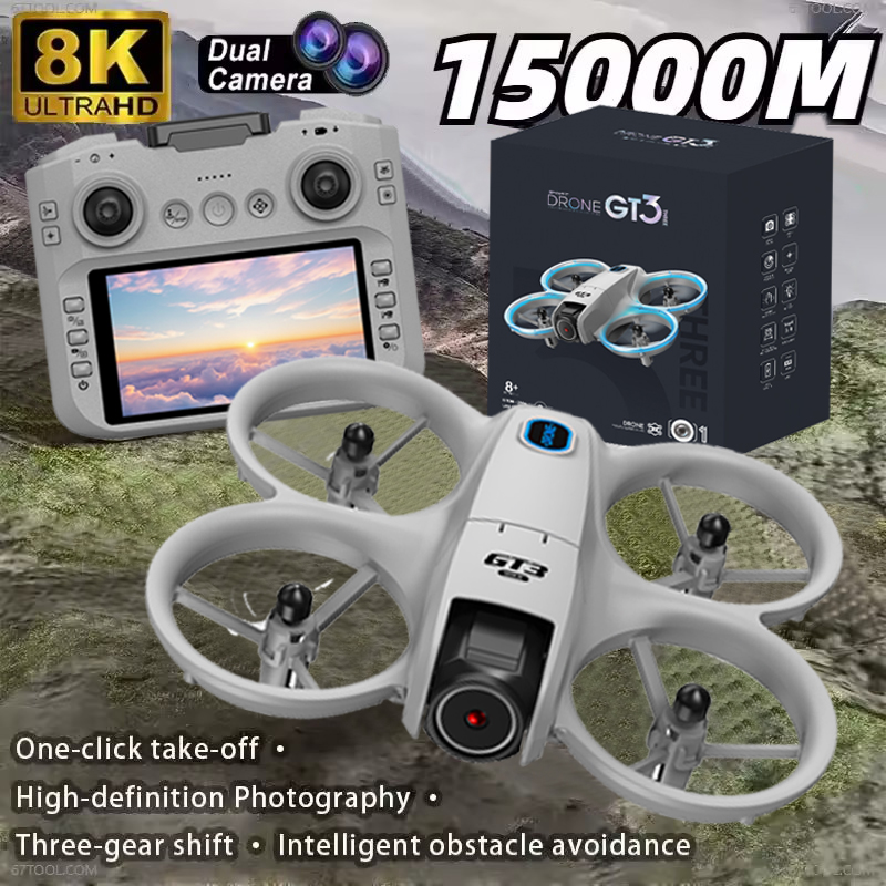 NEW Original GT3 MINI Drone 8K - Drone Gps Mount ulasan dan harga